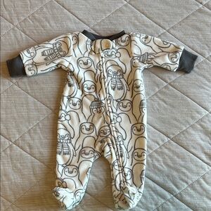 Carter’s simple joy Adorable Penguin Print Baby Onesie